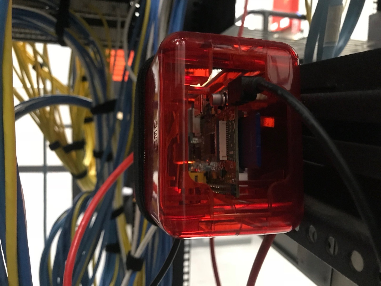 Raspberry Pi hosting the announcement scheduler